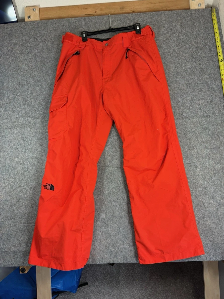 The North Face Men Orange Winter Sports Snow Pants & Bibs for sale