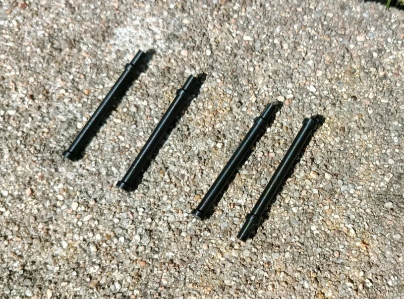 Lot de 4 Pole / Poteau pour Diesel Playmobil 4050 et autres - Photo 3/4
