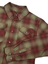 Dixxon Flannel Co The Juarez Pearl Snap Button Plaid Shirt Long Sleeve Men’s XS