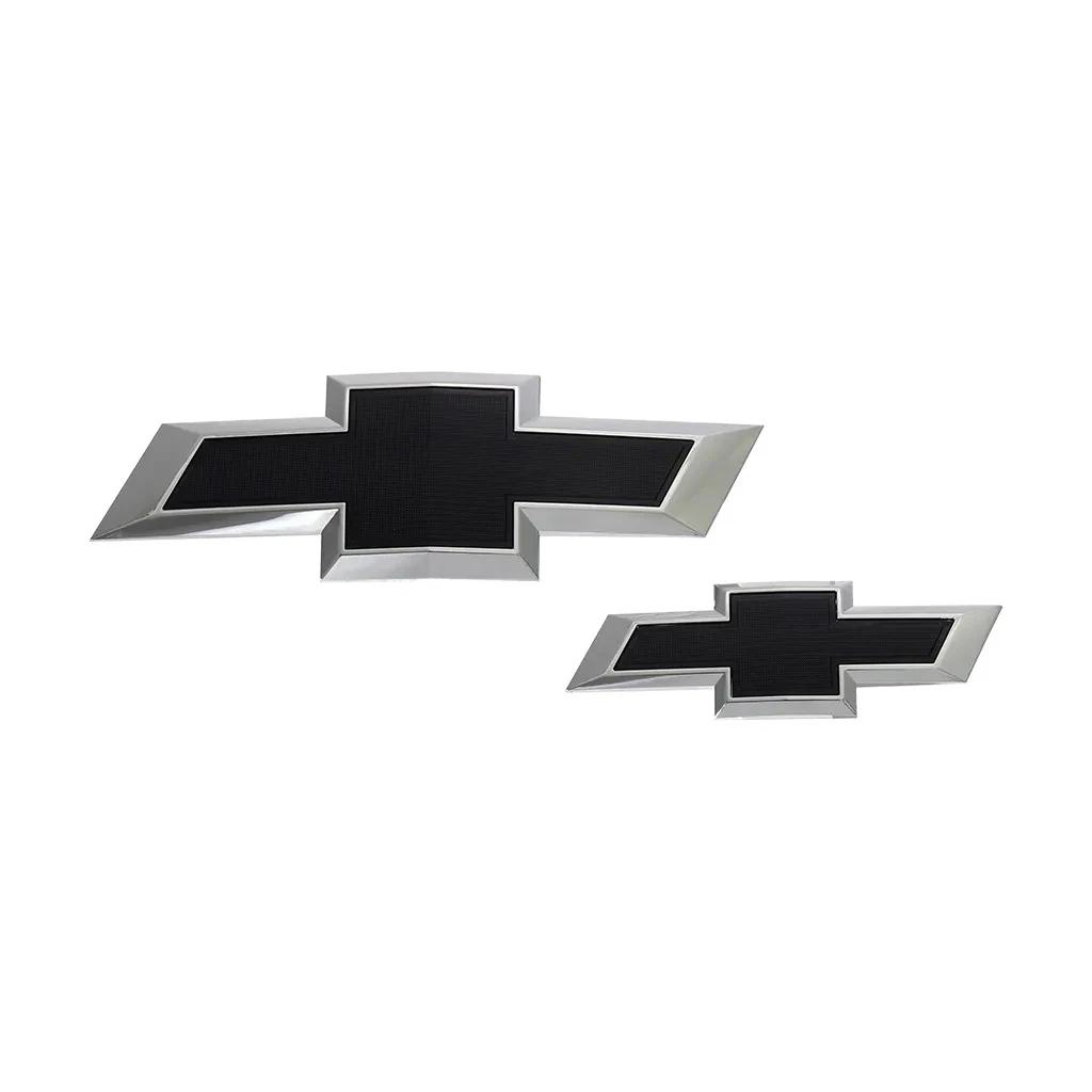 Bowtie Emblems - Black - 2021-2023 Chevrolet Tahoe / Suburban - Front & Rear