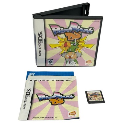 Point Blank DS (Nintendo DS, 2006) Authentic DS CIB Complete w/ Manual Tested