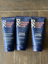Lot Of 3 Dollar Shave Club Shave Butter Sensitive Skin Translucent 6 Fl Oz
