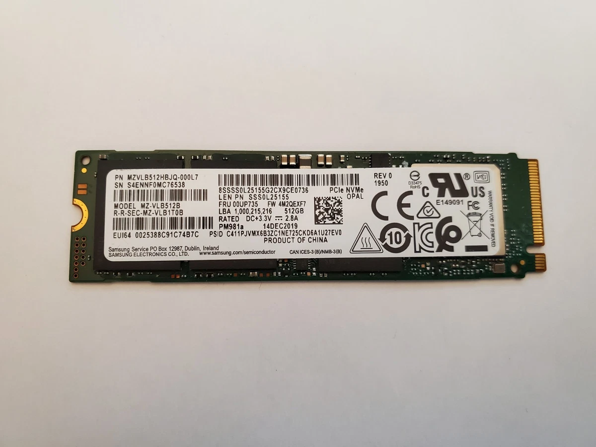 25+ Samsung 512GB M.2 Solid State Drives for sale | Updated Oct 2026