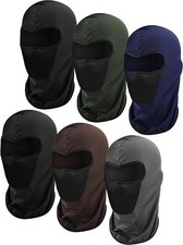 6 Pieces Balaclava Ski Mask Sun Protection Full Face Cover Breathable Balaclava
