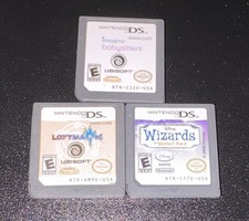 Nintendo DS Lot 3 Cartridges Only: Imagine Babysitters Disney Wizards E