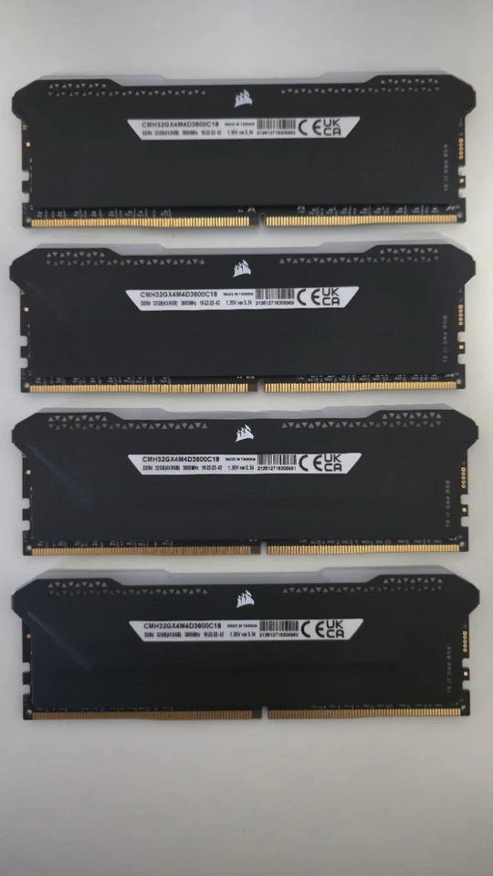 Corsair Vengeance RGB Pro SL, 3600MHz, DDR 4 RAM, Black, 4x 8GB, 32GB KIt - Image 2 of 4