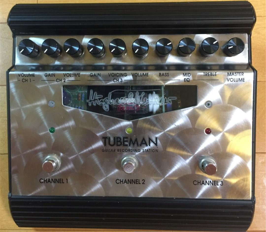 ヒュースアンドケトナー　TUBEMAN チューブ・プリアンプ「Hughes&kettner TUBEMAN」 | OZA.net