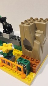 Lego Duplo 4971 Zoo Vehicles Complete Set w/ 5 Substituted Pieces VINTAGE