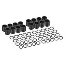 Skateboard Hardware Kit Truck Bearing Spacers Speed Washers Black