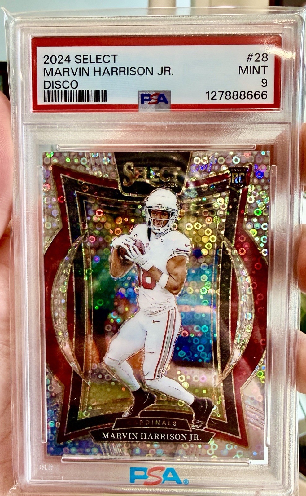 🪩✨2024 Panini Select #219 Marvin Harrison Jr. Disco Prizm (R)