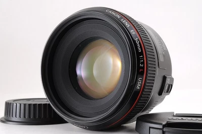 [Presque comme neuf] Objectif Canon EF 50mm f/1.2 L USM Prime plein cadre +... - Photo 1/4
