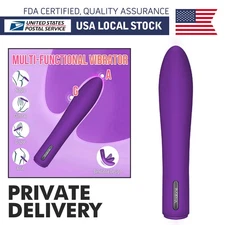 Mini Multi-Speed Magic Massager Wand Massage Powerful Full Body USB Rechargeable