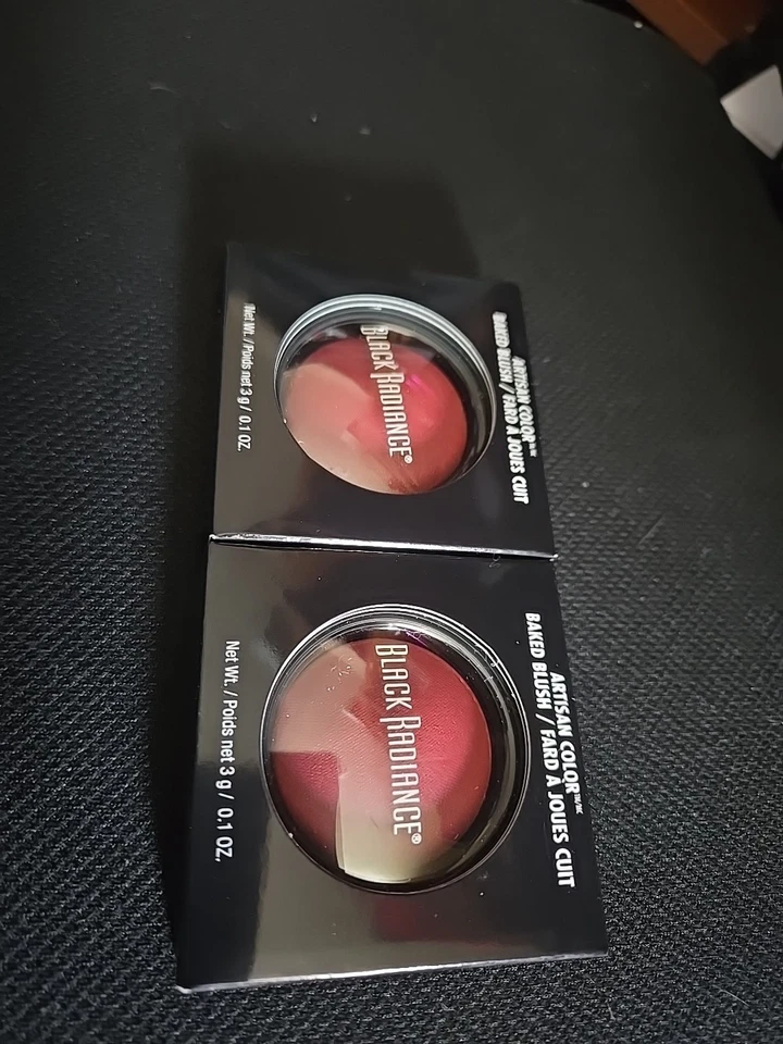 ¡Lote de 2! Rubor al horno color artesanal Black Radiance 8315 Brick House 3 g/0,1 OZ Foto 2 de 4