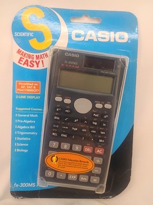 Casio fx-300MS PLUS Scientific Calculator Handheld 2-Line Display Multi-Replay