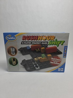 2014 ThinkFun RUSH HOUR SHIFT 2 Player Strategy Game New in Box NIB