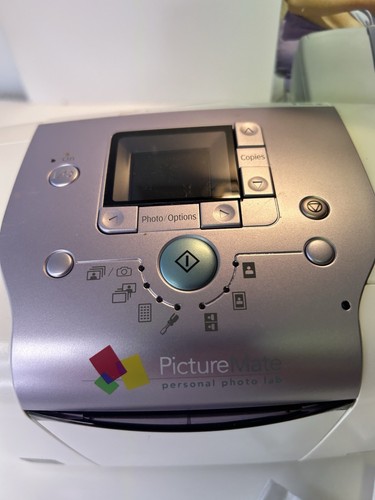 Epson Picturemate 100 Personal Photo Lab Portable Photo Printer Boxed - Photo 4/10
