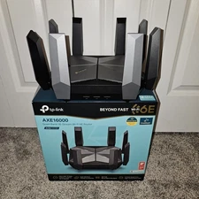 TP-Link AXE16000 WiFi 6E Router (Archer AXE300) - Wireless Gaming Router