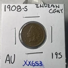 NICE KEY Date INDIAN PENNY 1908 S In AUNC+ CONDITION Nice Coin    XX653