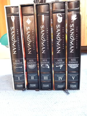 The Absolute Sandman 1, 2, 3, 4, 5 - Neil Gaiman - VERTIGO - Hardcover 