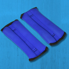 Tone Fitness HHA-TN00 Ankle/Wrist Weights 1 Lb, Blue/Black