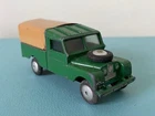 Corgi Toys 3.8” Green LAND ROVER 109” WB Brown CANOPY Diecast Car No:438 Vintage