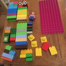 Mixed Bundle Of Mega Bloks Bloxs, Buggi And Other Duplo Compatible Bricks