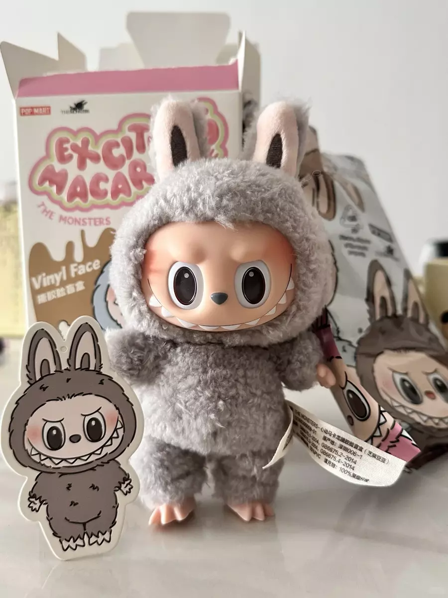 POP MART LABUBU-The Monsters-Macaron-Plush Dolls Figure POP MART LABUBU-The Monsters-Macaron-Plush Dolls Figure