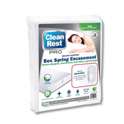 Clean Rest PRO Box Spring Encasement California King