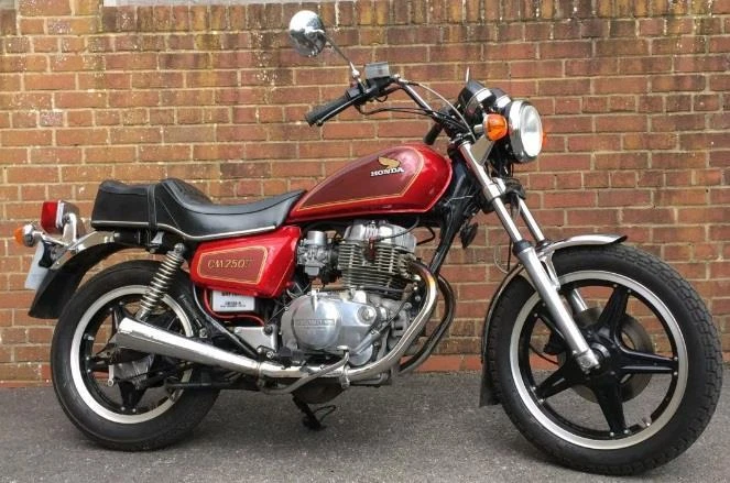 Luz trasera freno trasero honda cm 250 t 1980 a 1984 CM250T CM400T A799 Foto 3 de 4