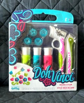 Play-Doh DohVinci Deluxe Styler New Sealed Retired Set