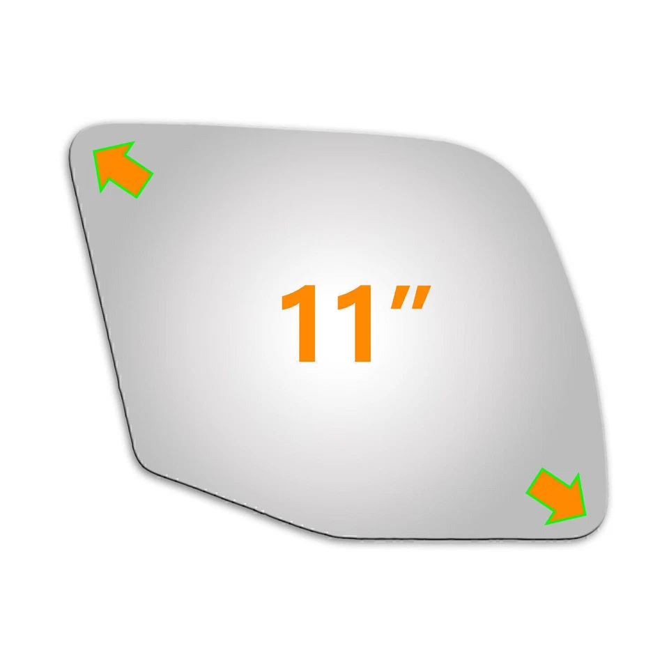 Сменное зеркало стекло для 1992-2002 Ford E-150 Econoline Club Wagon правая сторона 3215 - Изображение 2 из 4