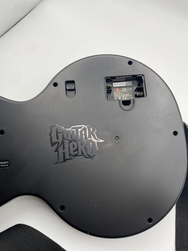 PS3 Guitar Hero Smashing Pumpkins Zeitgeist Guitar W/ Strap NO DONGLE Tested - Picture 10 of 11