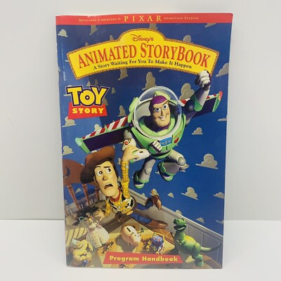 Disney's Toy Story Animated Storybook 1996 Pixar Program Book 44702000418 | eBay
