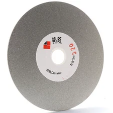 Grit 320 Diamond Coated 6" inch Flat Lap wheel Lapidary lapping Grinding Disc
