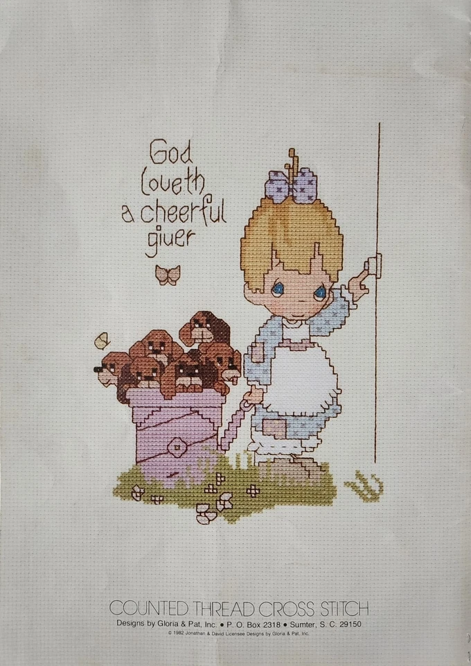 Patrones de punto de cruz Precious Moments Dear Jon de Gloria & Pat s4 Foto 4 de 4