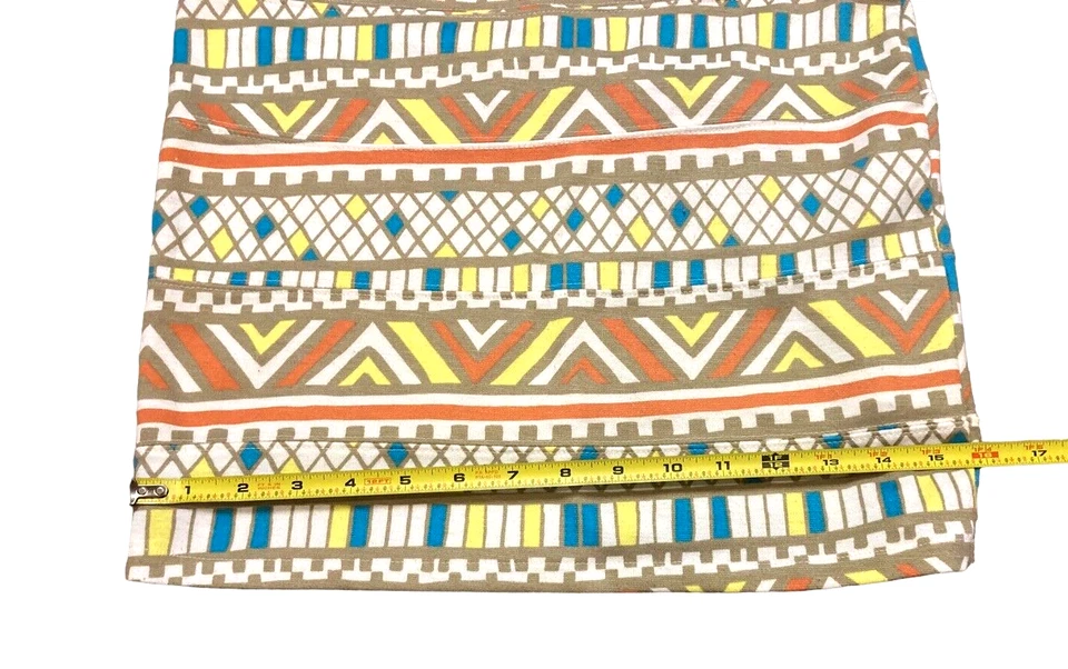 Falda Nollie M elástica estampado aztech bodycon mini Foto 4 de 4