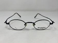 Revolution Eyewear RE072 BLK 41-19-140 Black Full Rim Eyeglasses Frame -G40