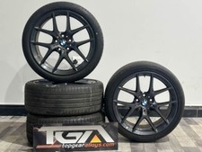 18" Genuine BMW 1 Series 2 series 554M F40/F44 Alloy Wheels & Tyres 5x112