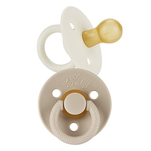 Itzy Ritzy お歳暮 Natural Rubber Pacifiers for Months 人気商品 Ages Cocon 6 0 -