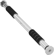 Barra Trazioni, Barra Porte, Regolabile 66,5 Cm a 93 Cm, Montabile Senza Viti