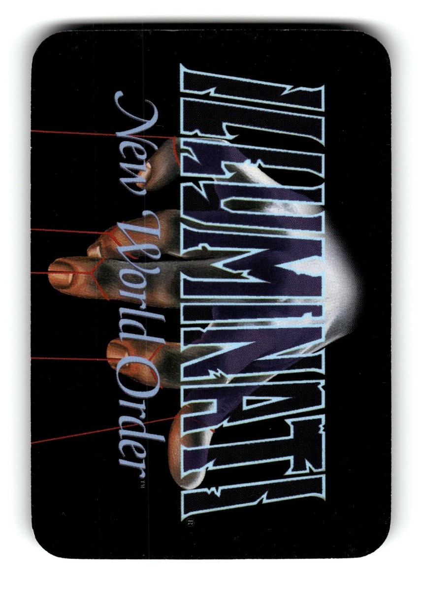 Metric System Card INWO Illuminati New World Order Assassins Game