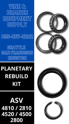 #ad #ad ASV PLANETARY REBUILD KIT 4810 4520 4500 2810 2800 $759.00