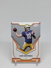 2024 SAGE🔥SAM HARTMAN🔥MINT?!🔥SILVER🔥NOTRE DAME/COMMANDERS🔥ROOKIE RC🔥📈