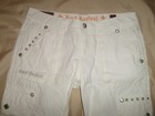 Rock Revival  Jeans 26 Crop Women's White Rhinestones studs Cargo Pants 26~~NEW! — photo 2