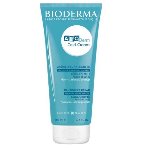 BIODERMA ABCDERM COLD CREAM NOURISHING BODY CREAM BABY - ALMOND 200ML
