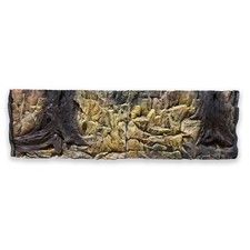 Aquarium 3 D Rückwand Aquariumrückwand Struktur 150x50cm Steine Wurzel Natur Neu