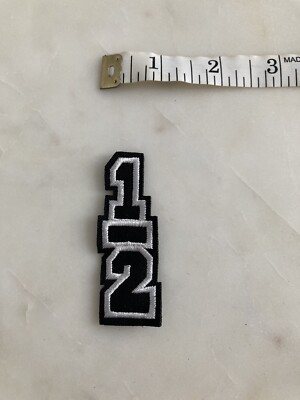 1/2 Symbol Patch