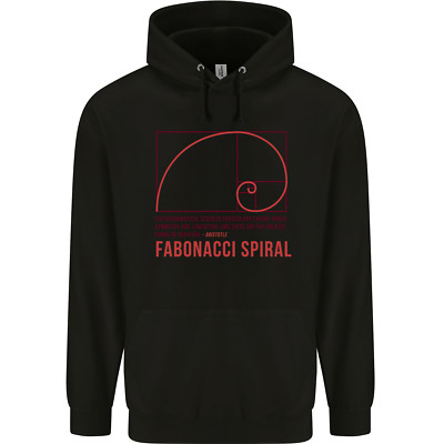 Fibonacci Spirale Mathematik Mathematik Naturwissenschaften Kinder Kids Hoodie