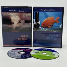 Moody Science Classics DVD lot of 4 Christian Homeschooling Films Tested  Works
