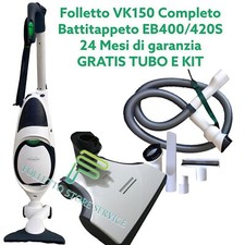 FOLLETTO VK150 HD50 VORWERK COMPLETO BATTITAPPETO EB420S EB400 TUBO E ACCESSORI